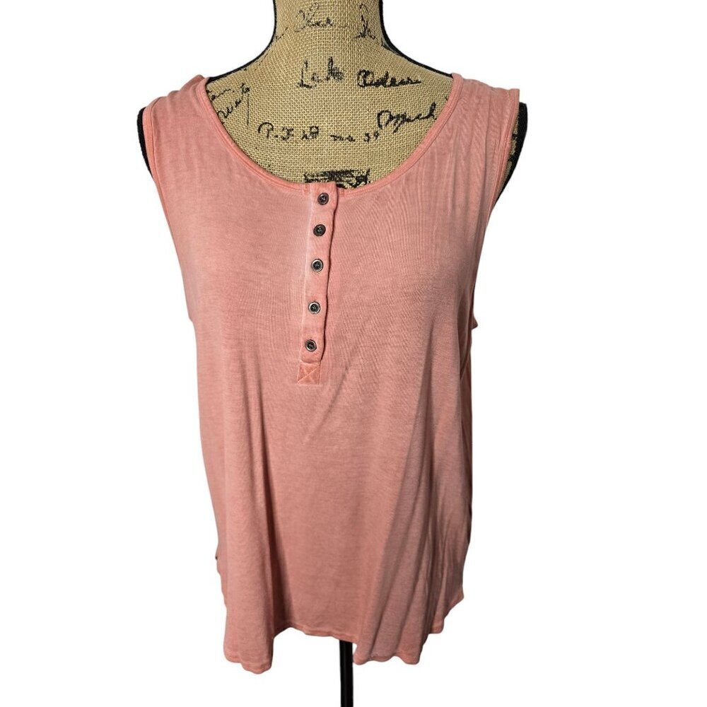NWT Jane & Delancey Orange Casual Tank Top